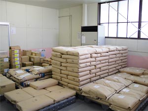 原材料の米粉